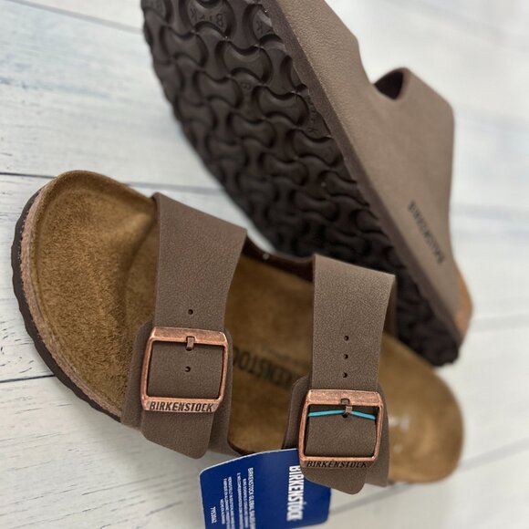 nwt BIRKENSTOCK leather arizona sandals womens 10 - Picture 3 of 3